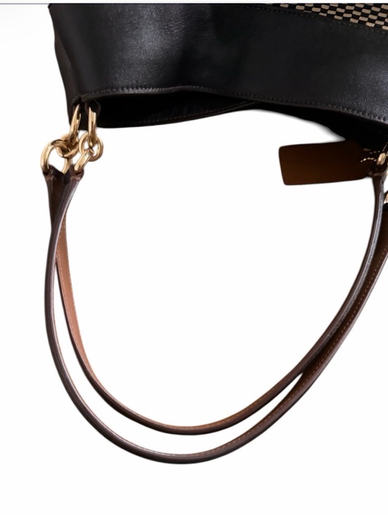 Coach Lexy Legacy Jacquard Shoulder Bag -EUC - Picture 5 of 10